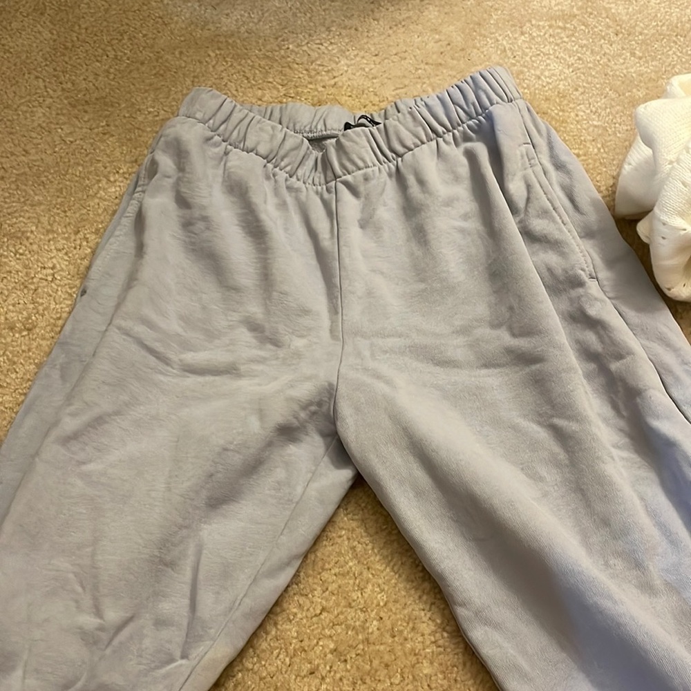 Brandy Melville Baby Blue Sweats (One Size but basically Small)